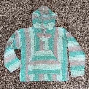 Mexican Poncho Sweatshirt